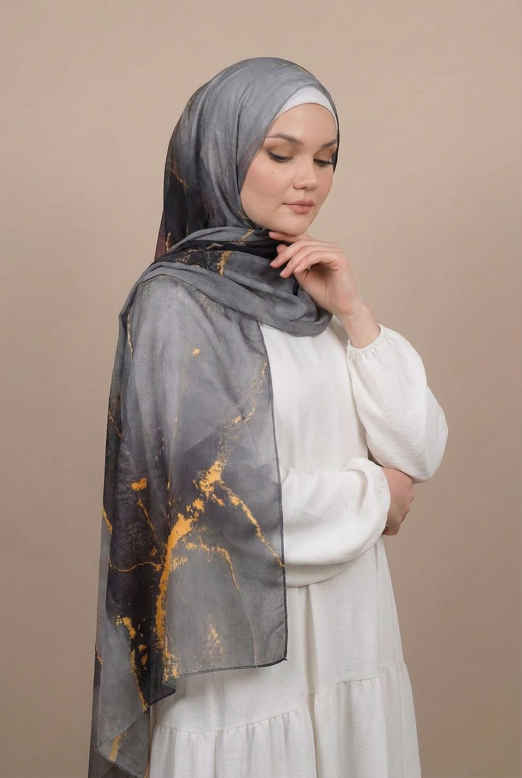 Wavy Modal Hijab