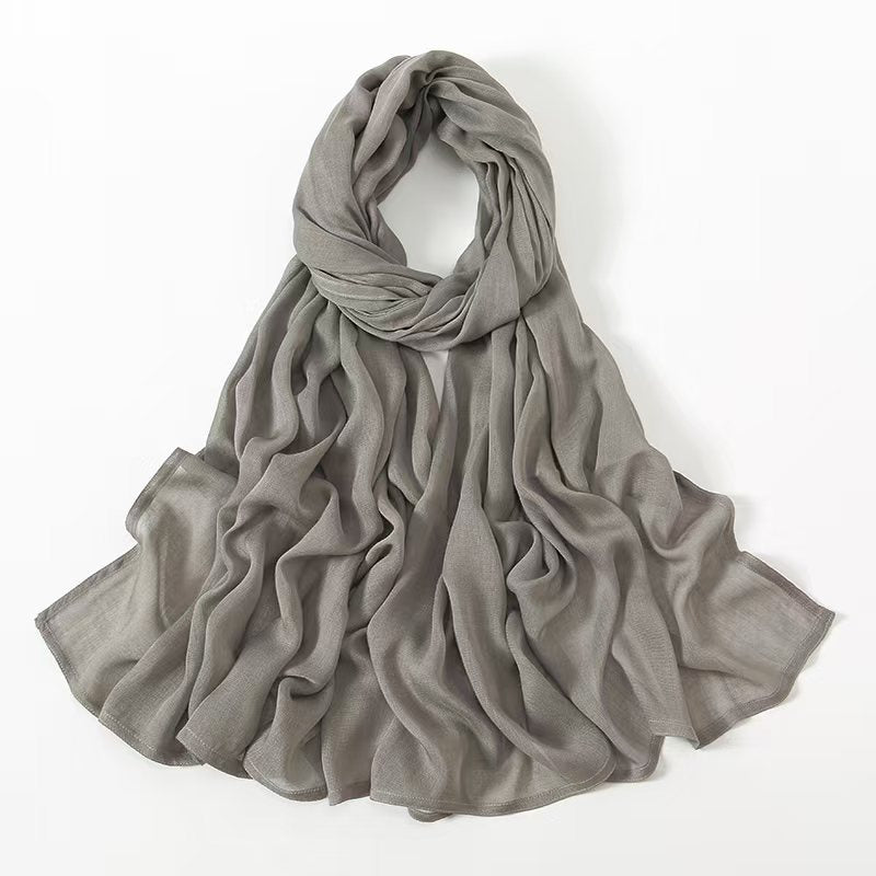 Light Gray Modal Hijab