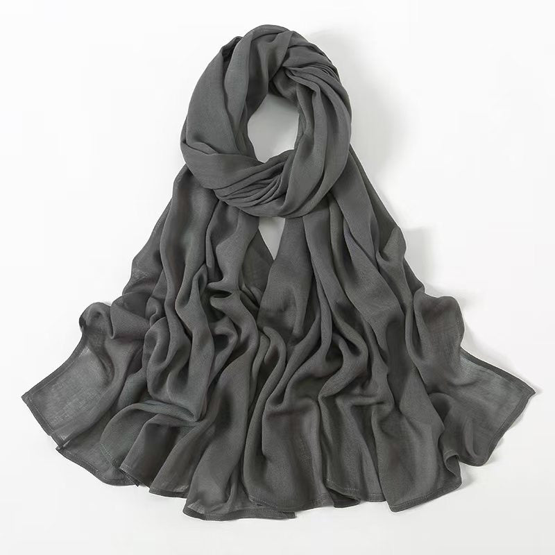 Dark Gray Modal Hijab