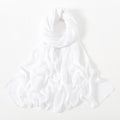 White Modal Hijab